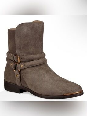 UGG Kelby harness suede ankle boot 9